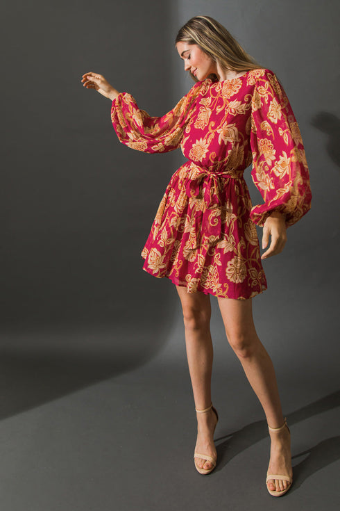 one-that-got-away-woven-mini-dress Flying Tomato-Sophia's Style-3
